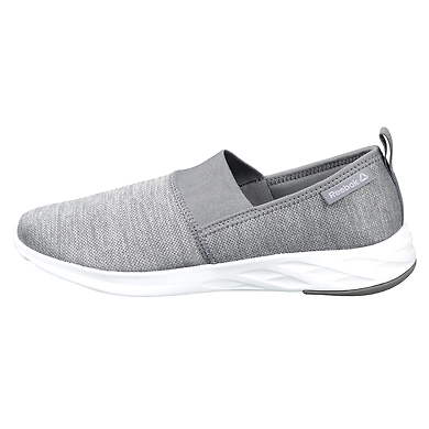 MEN'S REEBOK WALKING ASTRORIDE SLIP-ONS-6-COLD GREY/WHITE-1
