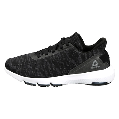 MEN'S REEBOK WALKING CLOUDRIDE DMX 4.0 SHOES-6-BLACK/WHITE/COLD GREY-1
