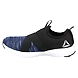 MEN'S REEBOK WALKING TREAD LEAP SLIP-ONS-BLACK/NAVY-7-1-sm