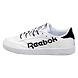WOMEN'S REEBOK CLASSICS CLUB C 85 SHOES-WHITE/BLACK-4-1-sm