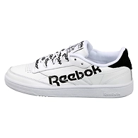 WOMEN'S REEBOK CLASSICS CLUB C 85 SHOES-WHITE/BLACK-4