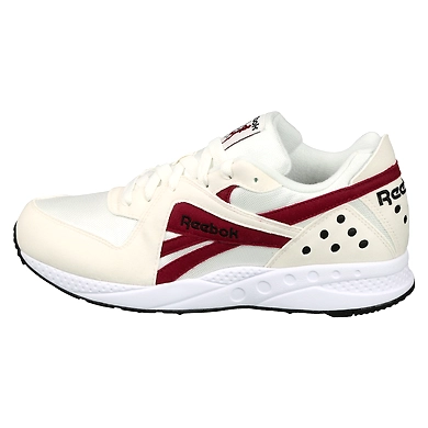 UNISEX REEBOK CLASSICS PYRO SHOES-CHALK/BURGUNDY/BLACK/WHT-11-1