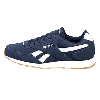 MEN'S REEBOK CLASSICS ROYAL GLIDE LX SHOES-COLLEGIATE NAVY/WHITE/GUM-9-1