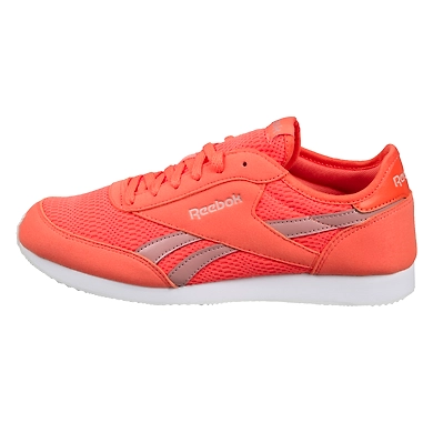WOMEN'S REEBOK CLASSICS ROYAL CL JOGGER 2 BREEZY BASICS SHOES-STELLAR PINK/SMK ROSE/WHT-5-1
