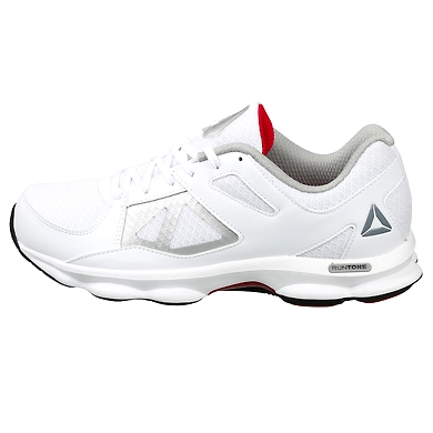 MEN'S REEBOK RUNTONE DOHENY 2.0 SHOES-WHITE/RED-7-1