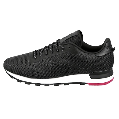 UNISEX REEBOK CLASSICS CLASSIC LEATHER FLEXWEAVE SHOES-BLACK/WHITE/URBAN MAROON-11-1