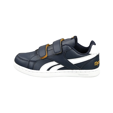 KIDS-UNISEX REEBOK ROYAL PRIME ALT SHOES-1.5-NAVY/WHITE/GOLD-1