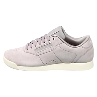 WOMEN'S REEBOK CLASSICS PRINCESS LEATHER SHOES-7-WHISPER GREY/CHALK