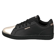 WOMEN'S REEBOK CLASSICS ROYAL COMPLETE CLN SHOES-5-BLACK/ROSE GOLD