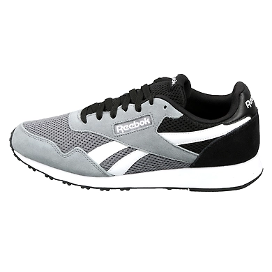 MEN'S REEBOK CLASSICS ROYAL ULTRA SHOES-COLD GREY/BLACK/WHITE-10-1