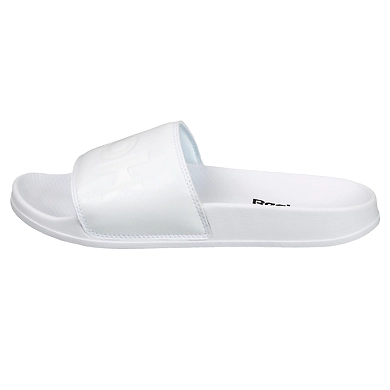 UNISEX REEBOK CLASSICS SLIDES-SPLT-WHITE/WHIT/BLACK-8-1