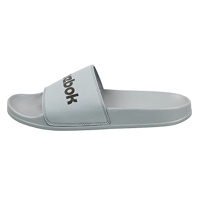 UNISEX REEBOK CLASSICS SLIDES-COLD GREY 5/BLACK-6-1