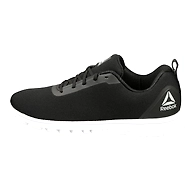 WOMEN'S REEBOK TRAINING FLEX KNIT LP SHOE-BLACK-6