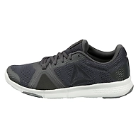 WOMEN REEBOK TRAINING FLEXILE SHOES-COAL/BLK/SKULL GREY/ALLOY-4
