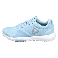 WOMEN'S REEBOK TRAINING FLEXAGON FORCE SHOES-DENIM/WHITE/SILVER/GREY-4