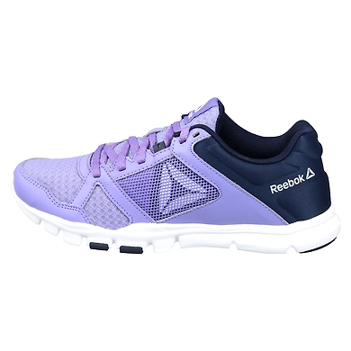 WOMEN'S REEBOK YOURFLEX TRAINETTE 10 MT SHOES-MOONPOOL/NAVY/WHITE-6-1