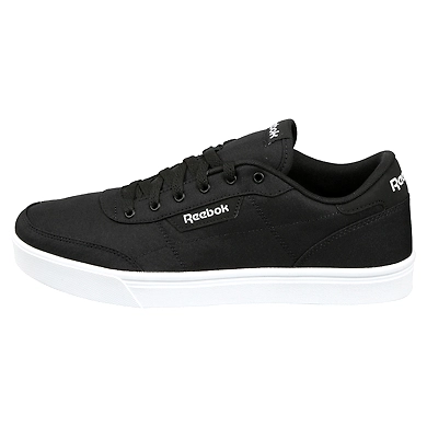 UNISEX REEBOK CLASSICS ROYAL HEREDIS VULC SHOES-BLACK/WHITE-7-1