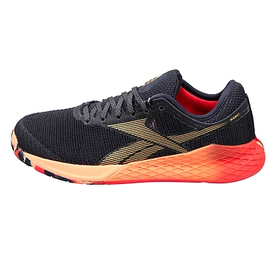 WOMEN'S REEBOK CROSSFIT NANO 9.0 SHOES-HERNVY/ROSETT/SUNGLO-4-1
