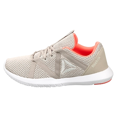 WOMEN'S REEBOK TRAINING REAGO ESSENTIAL SHOES-7-SAND/CHALK/WHITE/PINK-1