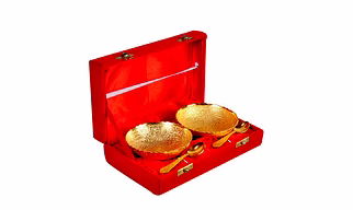 50 Piece - Brass Decorative Bowl Set