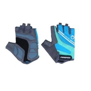 FireFox Cycling Gloves ( Blu/turq)