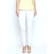 Albely White Ankle Length Leggings-AN00234-sm