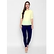 Albely Navy Ankle Length Leggings-blue-30-1-sm