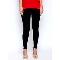 Albely Black Ankle Length Leggings