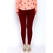 Albely Maroon Ankle Length Leggings-others-32-2-sm