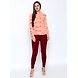 Albely Maroon Ankle Length Leggings-others-34-1-sm
