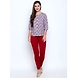 Albely Maroon Solid Lycra Leggings-others-28-1-sm