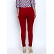 Albely Maroon Solid Lycra Leggings-others-32-2-sm
