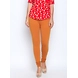 Albely Brunt Orange Regular Length Leggings-L01330-sm