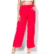 Albely Coral Solid Rayon Palazzo-PLZ001C-sm