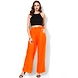 Albely Orange Solid Rayon Palazzo-Orange-Free Size-1-sm