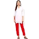 Albely Red Solid Cigar Pant-Red-28-1-sm