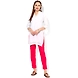 Albely Cherry Red Solid Cigar Pant-Coral-32-1-sm