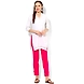 Albely Magenta Solid Gigar Pant-Magenta-28-1-sm