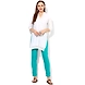 Albely See Green Solid Gigar Pant-Sea Green-30-1-sm