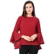 Albely Bell Sleeves Bohemain Top-A-BH001_S-sm