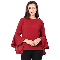 Albely Bell Sleeves Bohemain Top