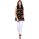 Albely Sleeveless Floral Bohemain Top-A-BH004_M-sm