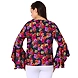 Albely Blossom Bohemain Top-Purple-XL-2-sm