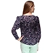Albely Multi Color V Neck Top Multi Colour-M-Multi-2-sm