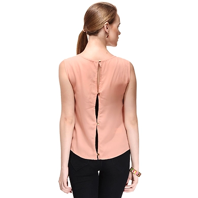 Albely A Bow Without Arrow Peach Colour-XS-Peach-2