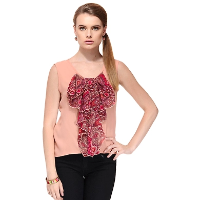 Albely A Bow Without Arrow Peach Colour-A-TB28-M