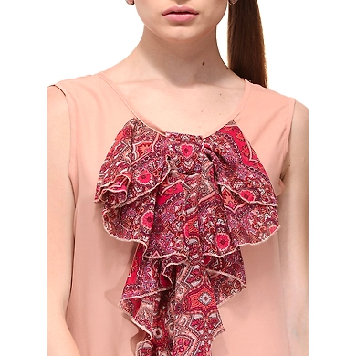 Albely A Bow Without Arrow Peach Colour-S-Peach-1