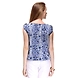 Albely Shoulder Bow Top Blue Colour-L-Blue-2-sm