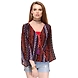 Albely Overlapping Twikle Top Multi Colour-A-TB32-L-sm