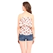 Albely Boat Neck Floral Blouse Multi Colour-M-Multi-2-sm